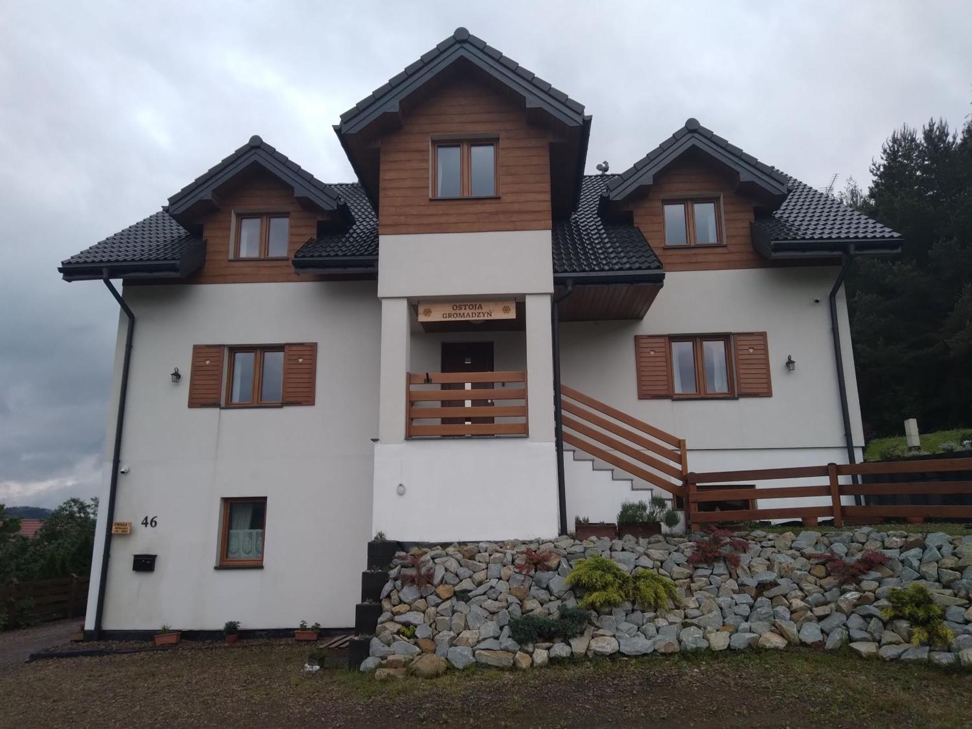 Ferienwohnung Ostoja Gromadzyn Ustrzyki Dolne Exterior foto